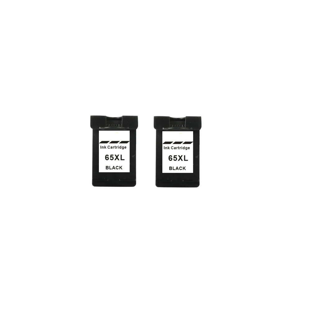 Картридж с черными чернилами 65XL совместимый принтером hp65xl hp65 Envy 5010 5020 5030 5032 5034 5052