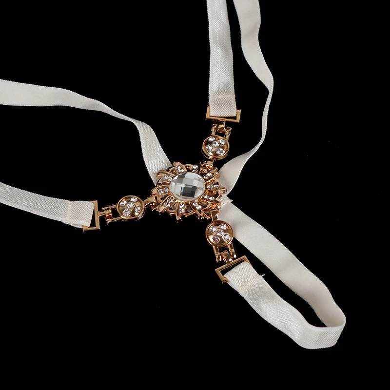 Women Sexy Lingerie Hot Erotic Cosplay Diamond Sex Clothes Panties T-Back Solid Underwear For Adult woman G-string | Тематическая