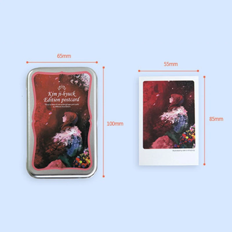 Wonderland серии сказок мини маленькая карта железный ящик ролевые 40 штук вход