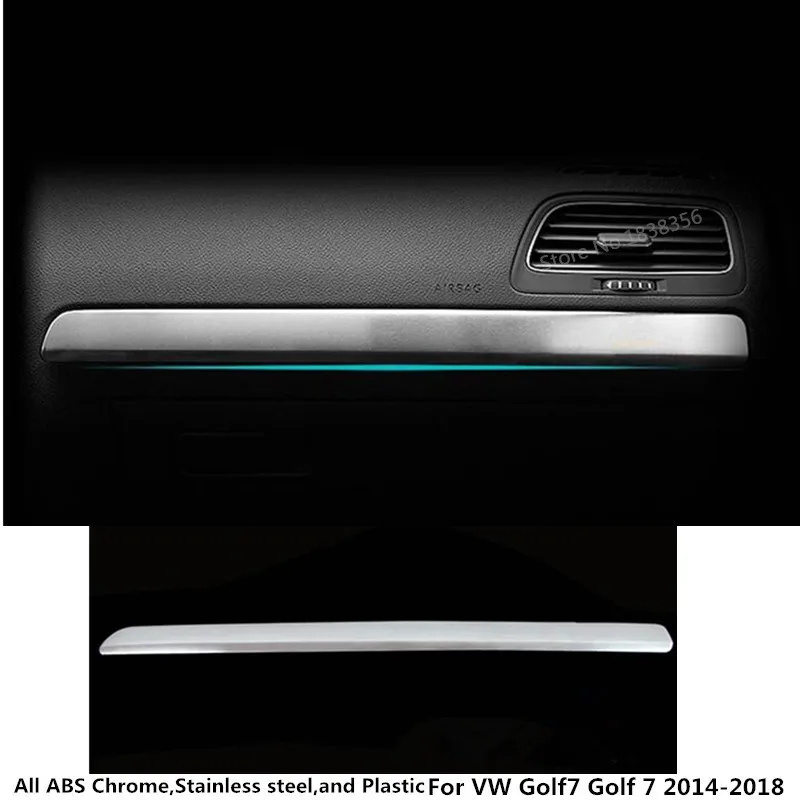 

1 шт., крышка из нержавеющей стали для VW Volkswagen Golf7, Golf 7, 2014, 2015, 2016, 2017, 2018
