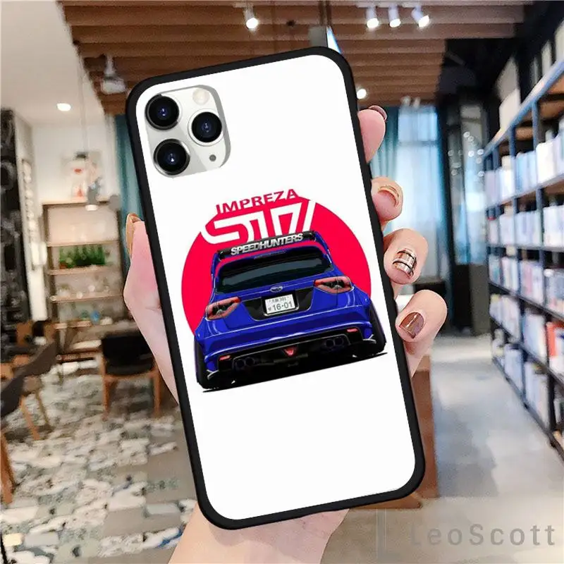 

sports car red blue jdm drift Phone Case For iphone 8 11 12 Redmi note 8 9 s huawei p 30 pro lite plus cover shell funda