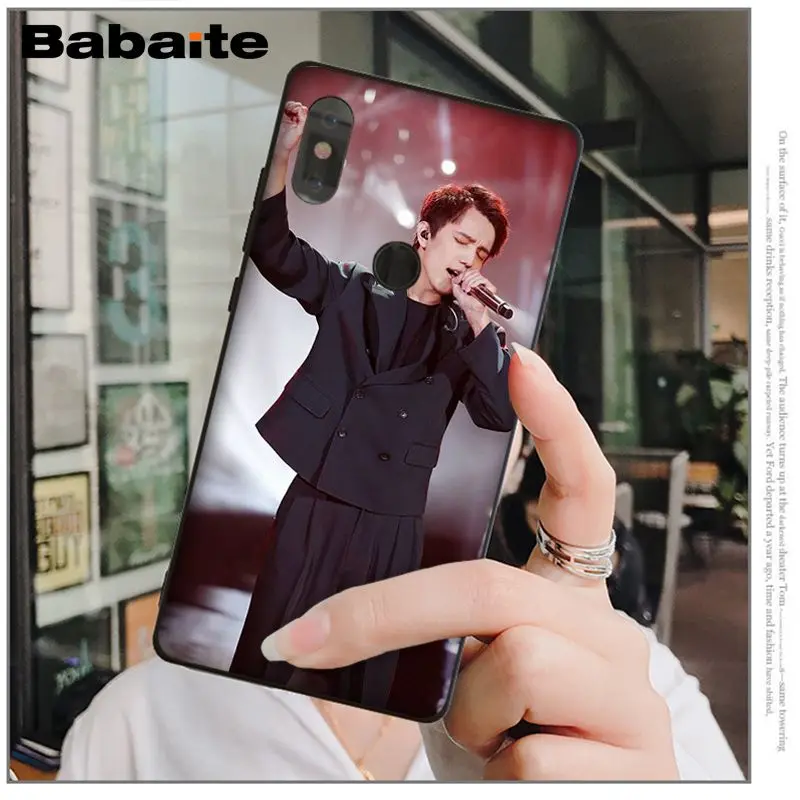 Babaite Dimash Kudaibergen Beautiful Phone Accessories Case for Xiaomi Mi 6 Note3 8 8SE Redmi 5 5Plus Note4 4X Note5 Cellphones