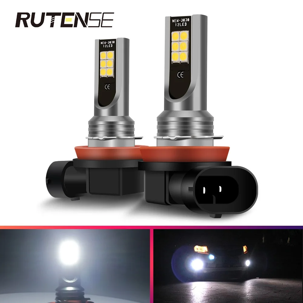 

Туман светильник H11 Led H4 H7 H8 H9 H11 9005 HB3 9006 HB4 авто светодиодный головной светильник лампы Противотуманные фары 12V 24V 12000LM 60 Вт 6000 К белый свет