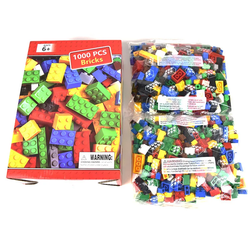 

DIY particle building block set city creative classic high-tech compatible building block creative children's toy Christmas gift