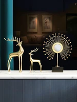 pure copper deer creative modern light luxury living room decoration home accessories indoor tv cabinet shoe cabinet porch