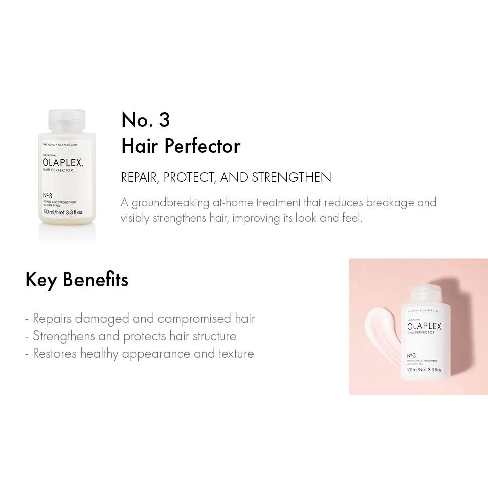 Olaplex NO.3/6 совершенно новые перфлекторы для волос N3 ремонт укрепляет все