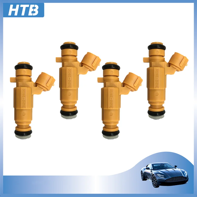 4 насадки для автомобильного топливного инжектора 35310-2B020 353102B020 Hyundai i20 i30 Kia Rio Venga
