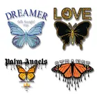 Цветная моющаяся термоклейкая аппликация на одежду, наклейки на ткань, термоклейкая нашивка из ПВХ