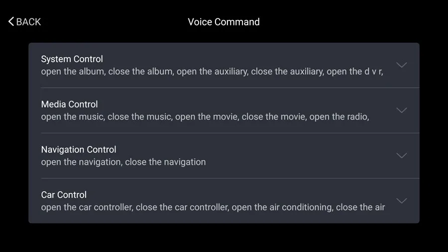 

Дополнительная плата за Голосовое управление, поддержка этих восьми языков: русский, арабский, английский, испанский, немецкий, французский...