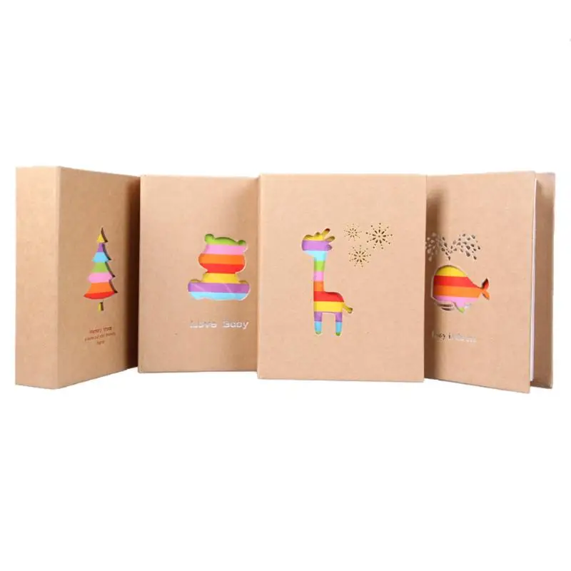 7-дюймовый Карманный фотоальбом 100 шт. для хранения фотографий альбом детей