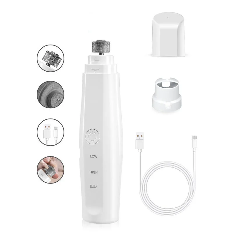 Электрошлифовальная машинка для когтей полировки с USB зарядкой домашних