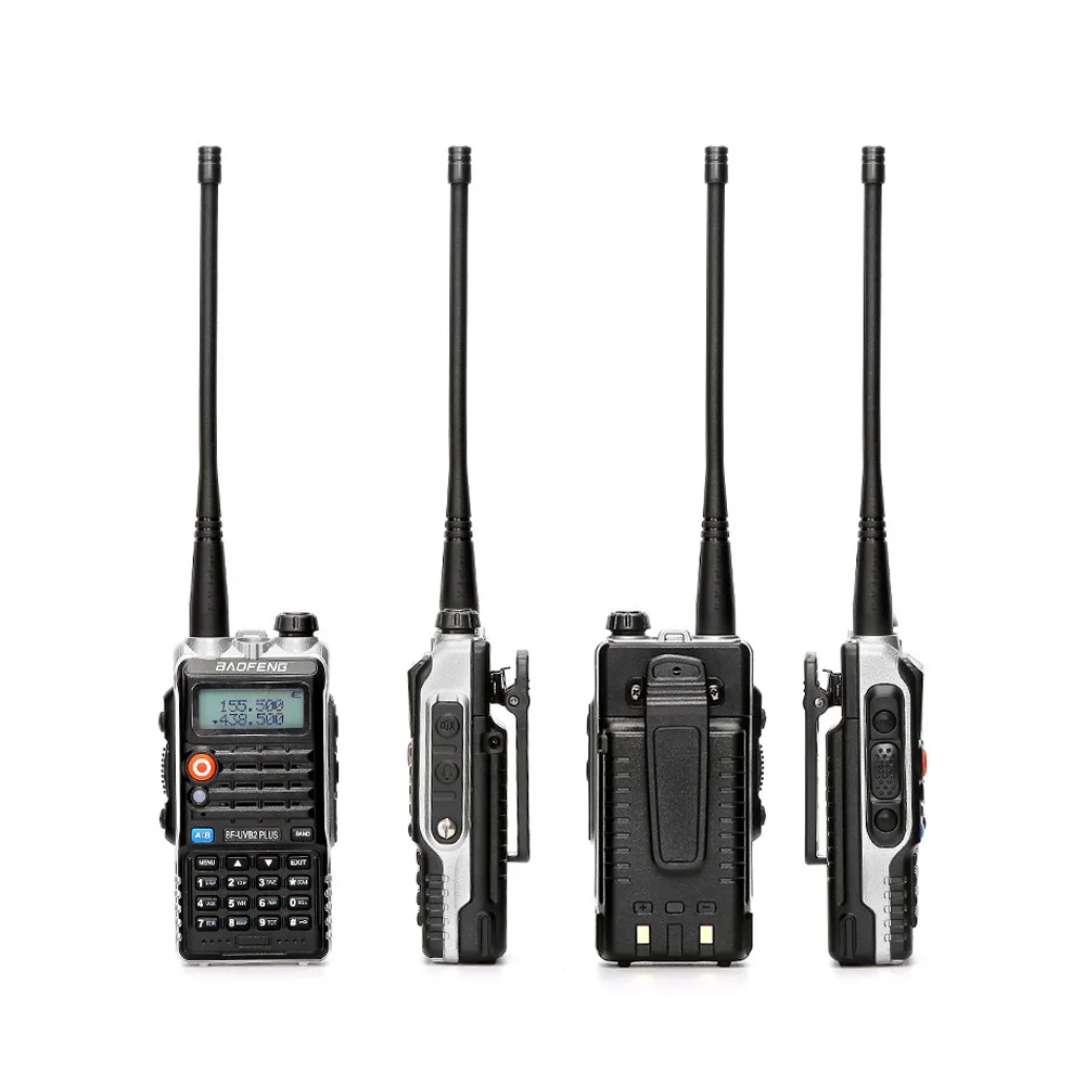 2 шт Baofeng BF-UVB2PLUS портативная рация UHF 400-480MHz портативная двухсторонняя радиосвязь HF трансивер