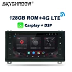 Автомобильный DVD-проигрыватель Carplay DSP IPS Android 11,0 4 Гб 128 ГБ GPS карта WIFI Bluetooth RDS радио для Jeep Grand Cherokee 2011 2012 2013