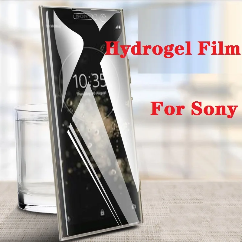 9H Защитная пленка для Sony Xperia 5 10 II Plus XA1 Гидрогелевая L4 L3 L2 L1 XZ1 Z4 Z5 Z3 Compact | Мобильные