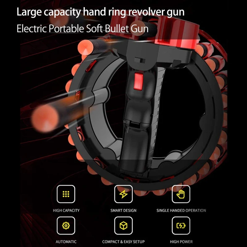 

Rotating Suction Cup Toy, Children Rotating Bracelet, EVA Soft Launching Toy Rotating Suction Cup Toy for Kids