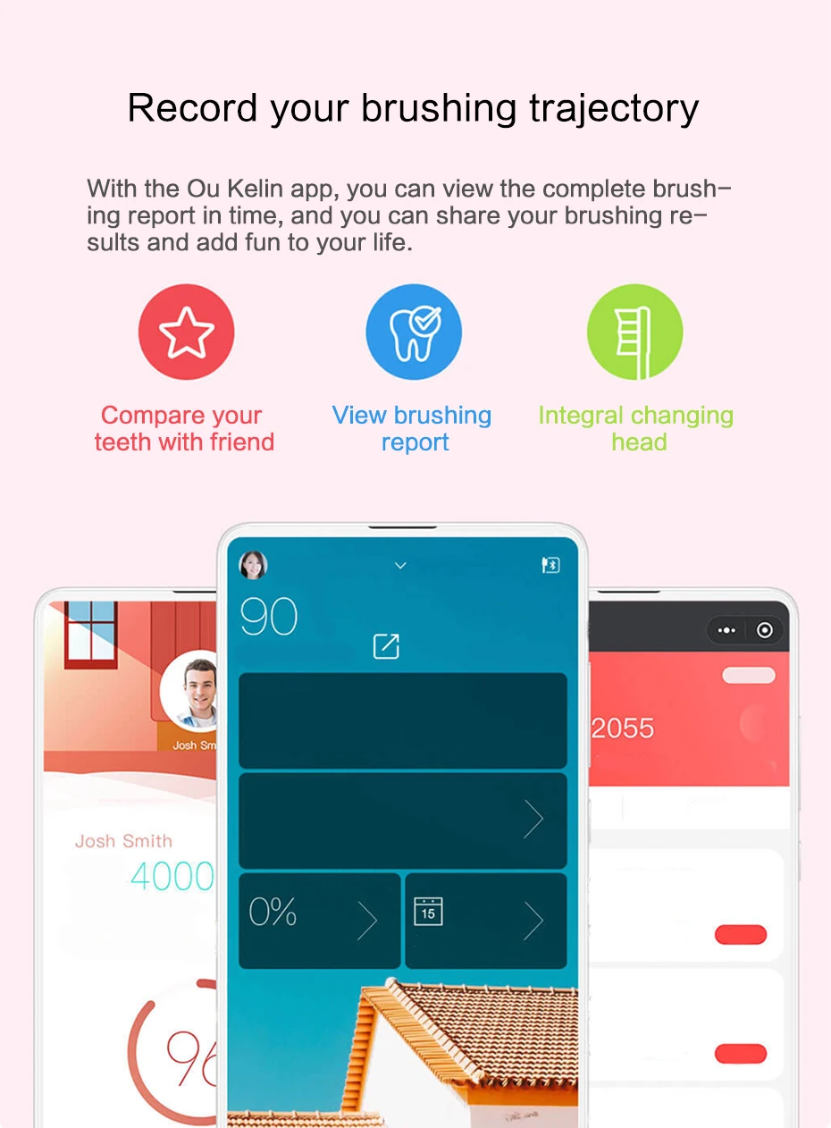 Xiaomi Oclean Air звуковая электрическая зубная щетка Водонепроницаемая ультразвуковая автоматическая USB перезаряжаемая умная щетка для зубов для взрослых