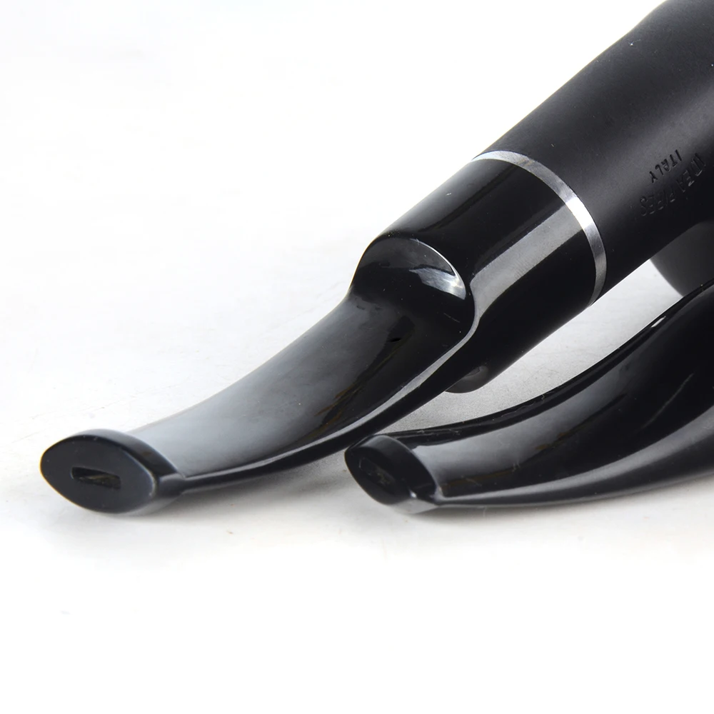 Трубка для курения Briar гладкая отделка 9 мм фильтр изогнутая трубка форма apple # CK1008