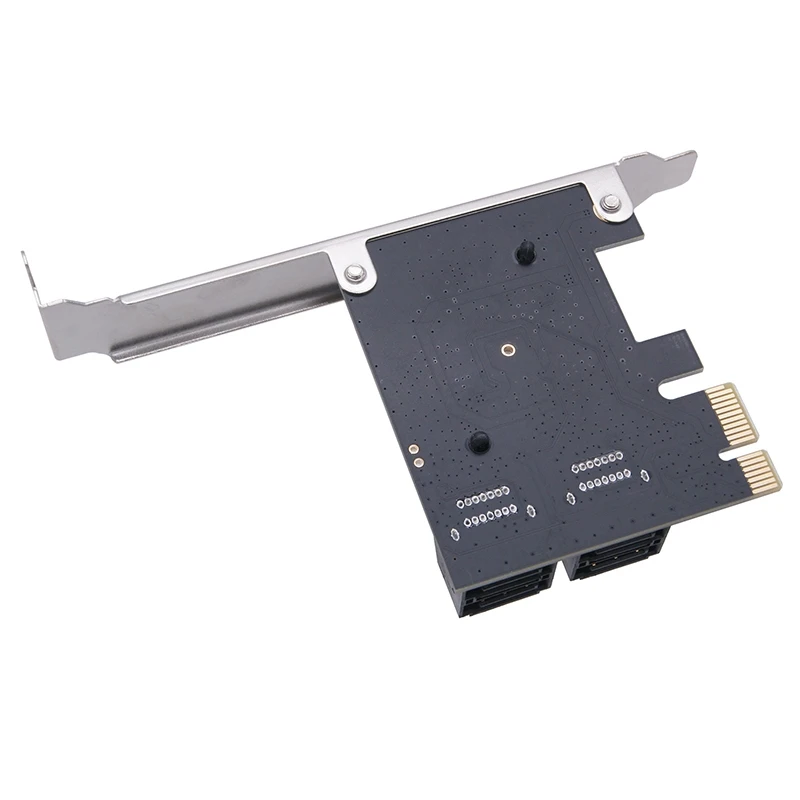 

4 Port SATA III Expansion Card 6Gbps PCIe 1X to SATA 3.0 Adapter Converter Card Support IPFS Hard Disk Devices Card