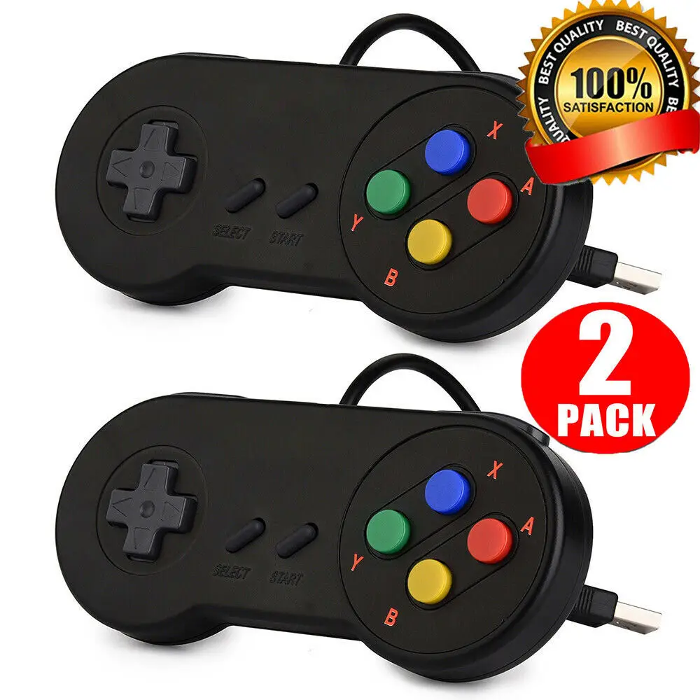 Игровой контроллер SNES USB 4 шт. игровой геймпад для площадки Nintendo Windows ПК MAC Raspberry
