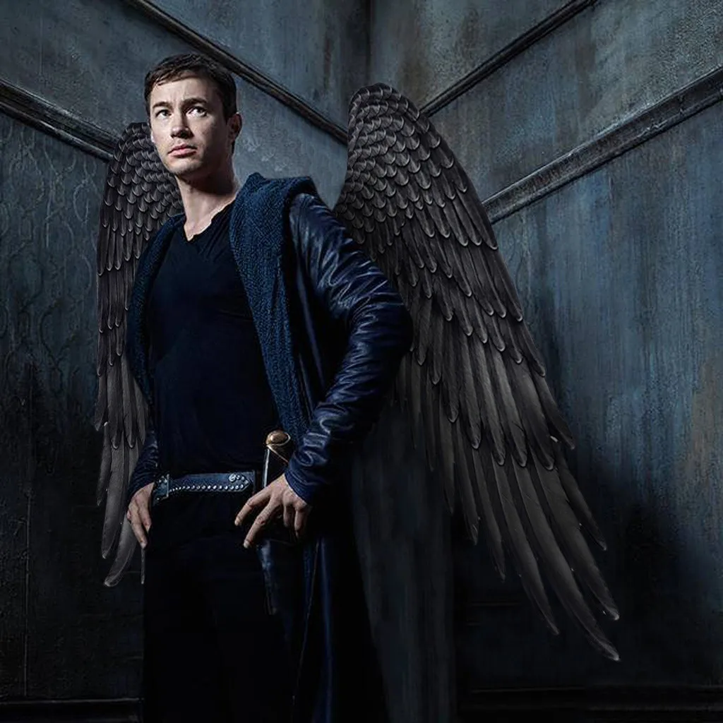 Крылья для косплея крылья перо Фея Ангел с крыльями необычное платье костюм