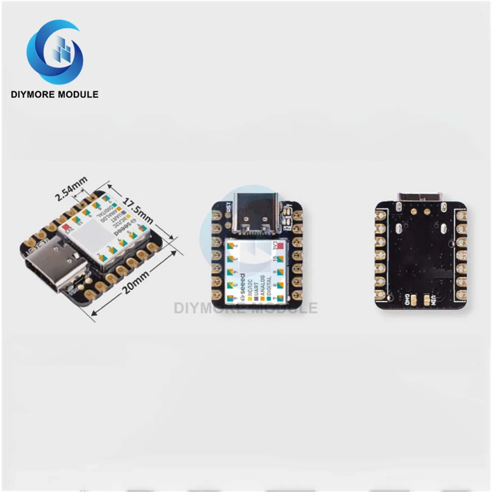 Type C для XIAO Microcontroller SAMD21 Cortex M0 + Nano 32 бит 48 МГц SPI I2C интерфейс Arduino IDE IoT носимое