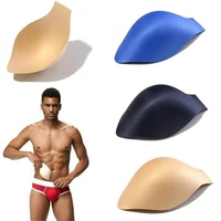 1pcs swimsuit protecivce pouch pad inside front protection protective pad for swimming pad briefs sponge underwear men d4e9