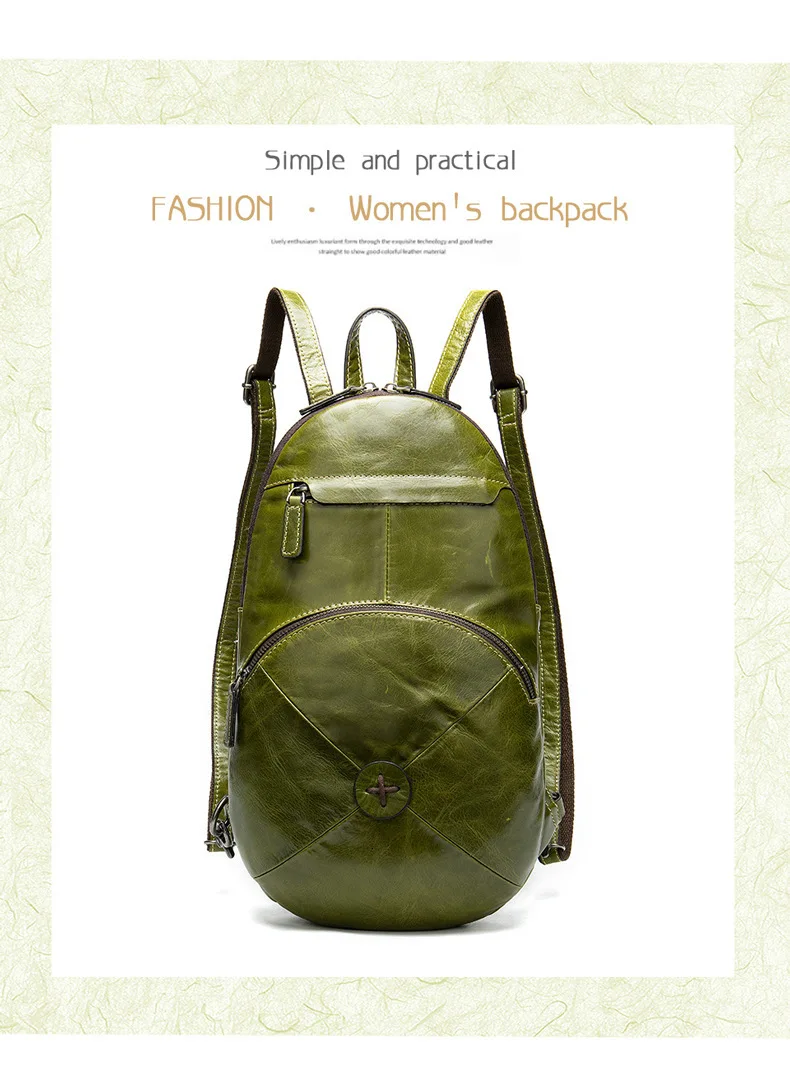 High Quality Women Backpack Genuine Leather Back Pack Famous Brand Shoulder Bag Women Travel Backpack mochila