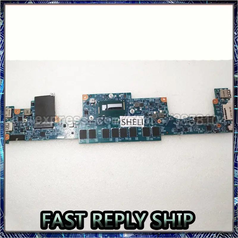 

laptop Motherboard SHELI For DELL Inspiron 7437 I3-4010U notebook pc Mainboard CN-0F6GDH 0F6GDH F6GDH SR16Q 4GB 100% test ok
