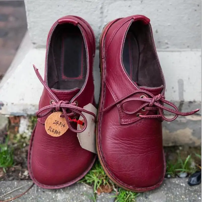 Женские туфли-гладиаторы на плоской подошве со шнуровкой Женская повседневная