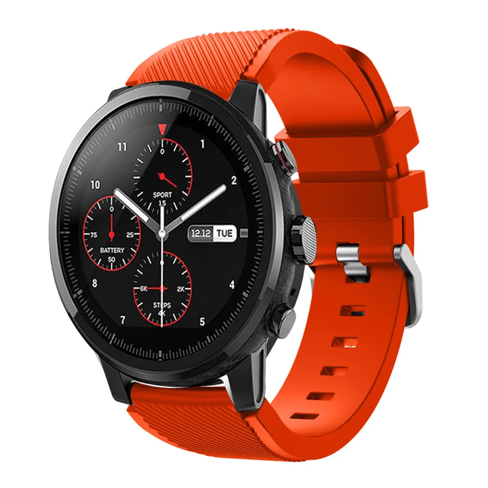 Ремешок для смарт-часов Amazfit Stratos 2 2s силиконовый ремешок браслета xiaomi huami amazfit
