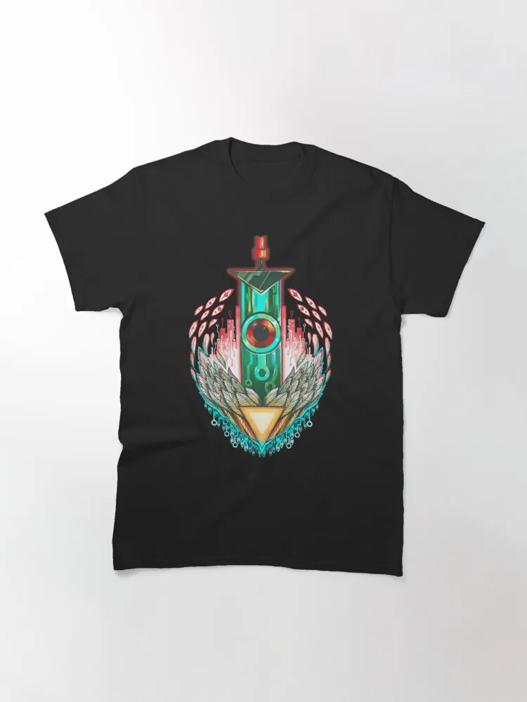

Женская Классическая футболка Cloudbank Crest: Sword