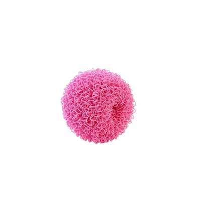 1pc random color Нано шар из волокна чистящий шар кухонная посуда горшок моющий инструмент Чистящая щетка мяч - Цвет: 1pc random color