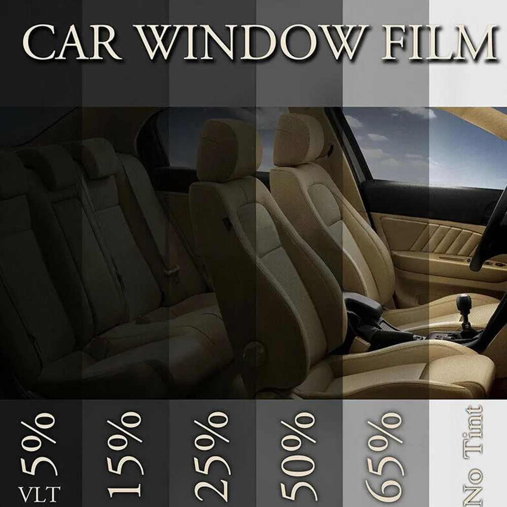 25% VLT черный Pro автомобиль для дома окон и стекла Тонирующая пленка в рулоне 50*300 см|