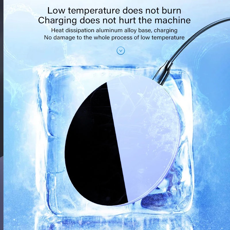 20 Вт Беспроводное зарядное устройство для быстрой зарядки Samsung Galaxy S10 S9