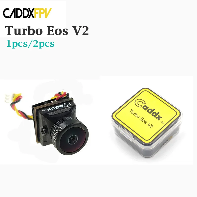 Caddx Turbo EOS V2 FPV Камера 1200TVL 2 1 мм 1/3 CMOS 16:9/ 4:3 мини передатчик микрокамера охранного