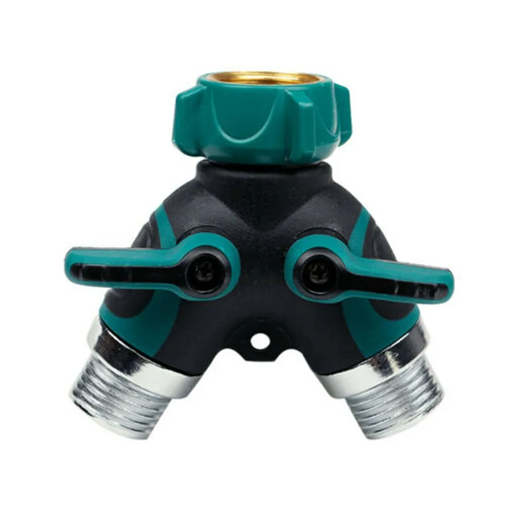

2 Way Hose Splitter Garden Hose Adapter Hose Adapter Splitter Quick Connection