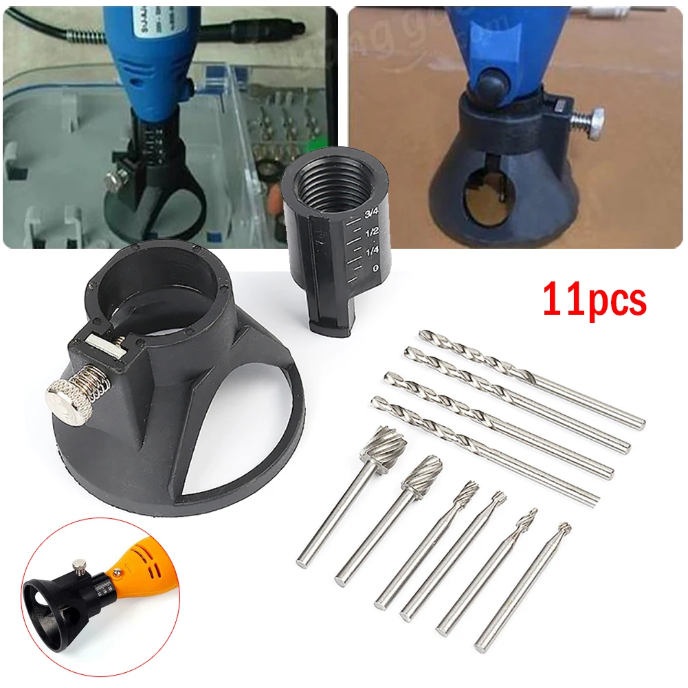 

Small Electric 11PCs Grinder Combination Accessories 1pc Speaker Plastic Cover Combination 6pcs Rotating Cymbal 4pcs Twist Drill