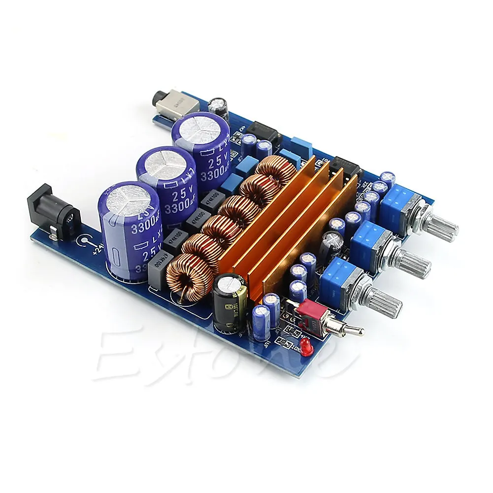 

R58B TPA3116D2 2.1 HIFI Digital Subwoofer Amplifier Verst Board 50W x2+100W