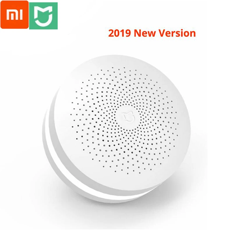 Mijia hub Xiaomi Aqara датчик окна двери Zigbee умный дом Комплект умный пульт дистанционного управления Zigbee беспроводное соединение работает с Mijia Aqara концентратор - Цвет: Mijia hub