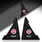 2 шт., силиконовые накладки на углы дверей автомобиля, защита от ударов и царапин для Fiat Punto Stilo 500 Bravo, автомобильные аксессуары