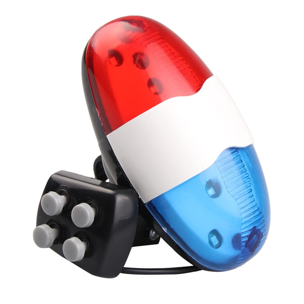 Велосипедный светодиодный светильник полицейский звуковой сигнал электронный