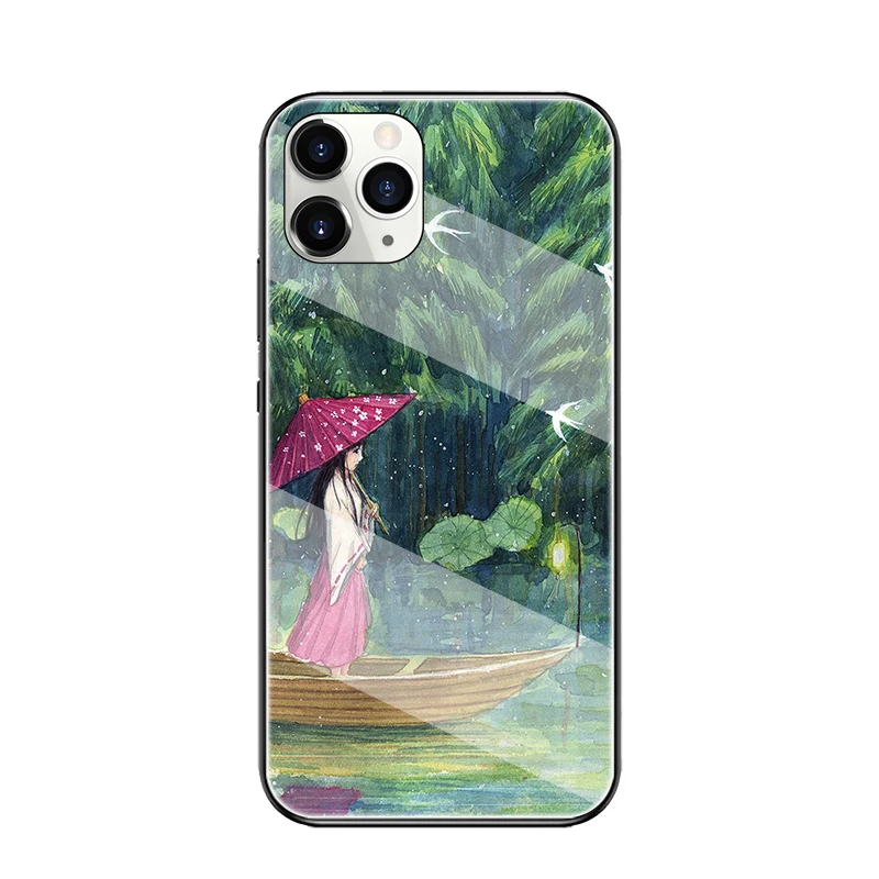 

Cute Case For Vivo S5 X23 S6 S7 X21i X6 X7 X20 S1 X9 X9s Plus X27 X30 X50 X21s Pro Tempered glass Cover