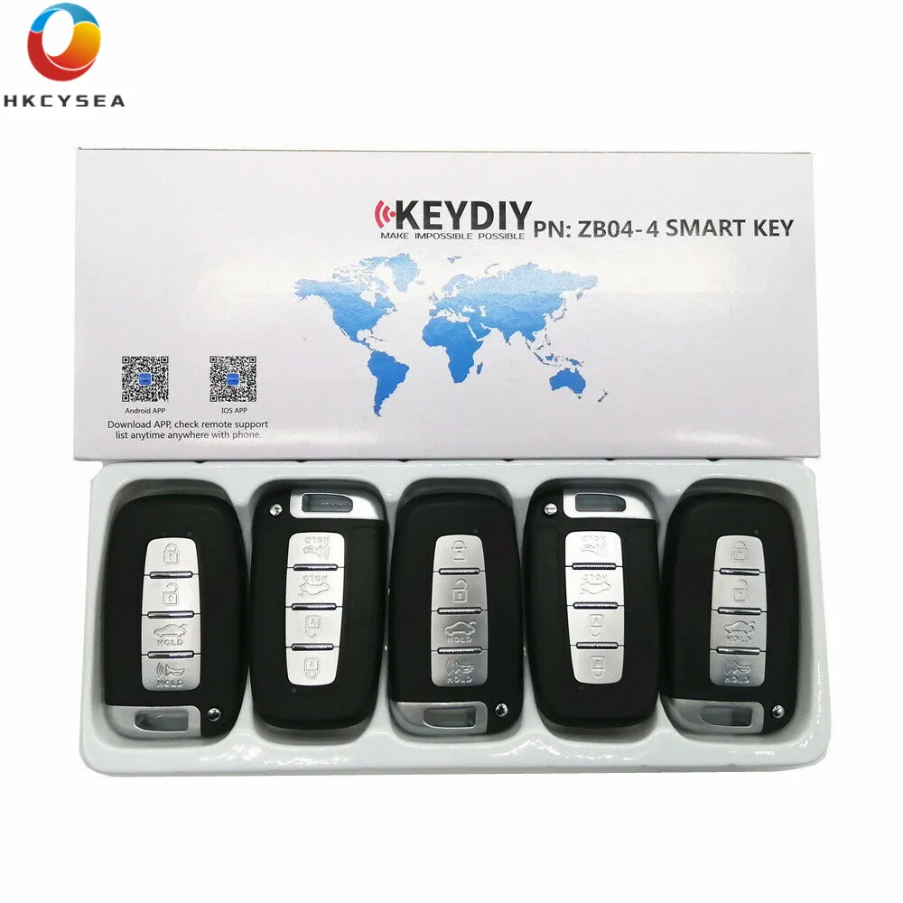HKCYSEA Универсальный KEYDIY KD Смарт дистанционные брелки для ключей ZB01 ZB02-3 ZB02-4 ZB03 ZB04 ZB05
