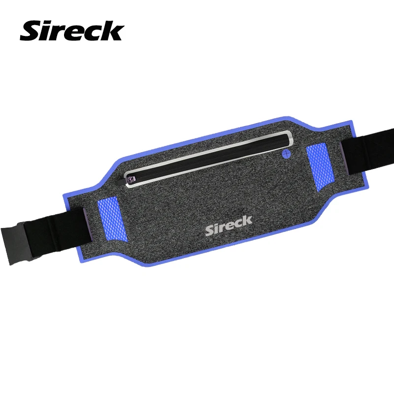SYB007BU Спортивная сумка для бега Sireck, держатель для бутылки с водой, ремень для бега, поясная сумка, водонепроницаемая, поясная сумка для мужчин и женщин, спортивная сумка для спортзала, фитнеса - Цвет: SYB007BU