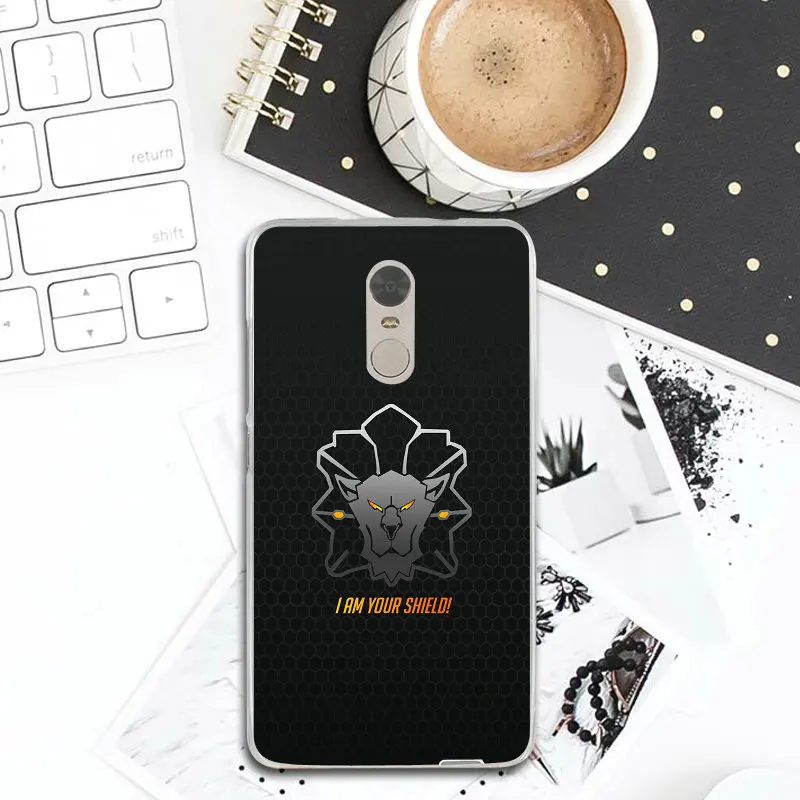 Games Overwatchs OW Logo Soft Silicone TPU Phone Cases Cover for Xiaomi Redmi Note 3 3S 4 4A 4X 5 5A 6A 7 Y3 Go Pro Plus |