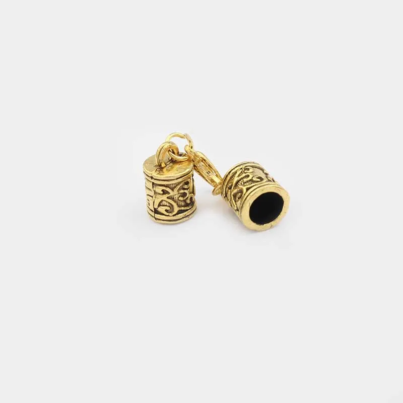 5 sets Zinc Alloy Clasp Lobster Clasps Hook End Caps Connectors For 5/6/7/8/10mm Leather Cord Bracelet Necklace Jewelry Making
