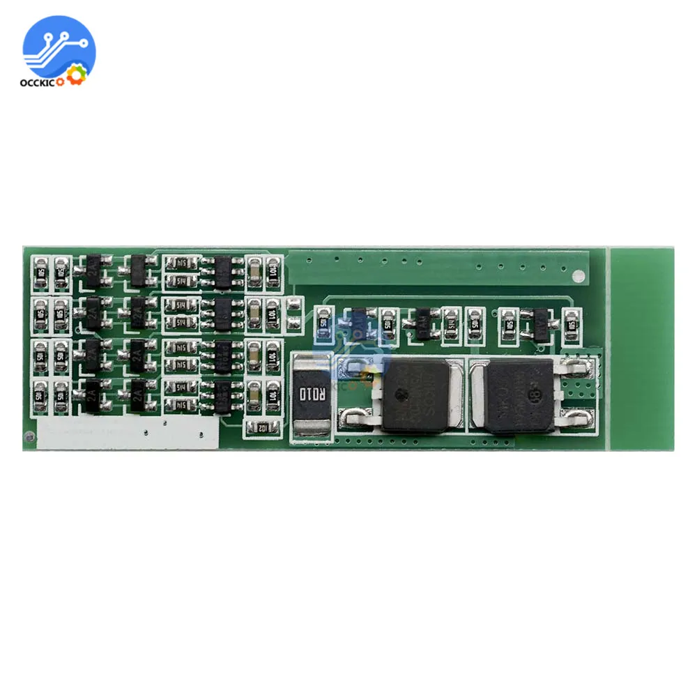 Защитная плата BMS для зарядки литий ионных аккумуляторов защитная 4 шнура