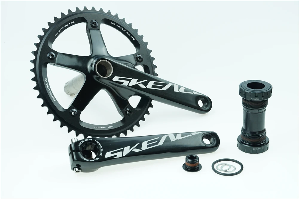 Шатун из алюминиевого сплава SKEACE шатун с фиксированной передачей 48 т 165 мм BCD144