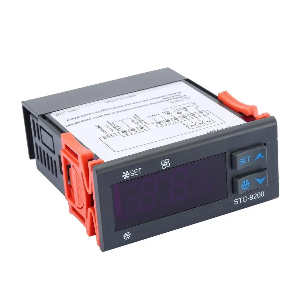 STC-9200 цифровой Температура Термостат Регулятор Терморегулятор с холодильными