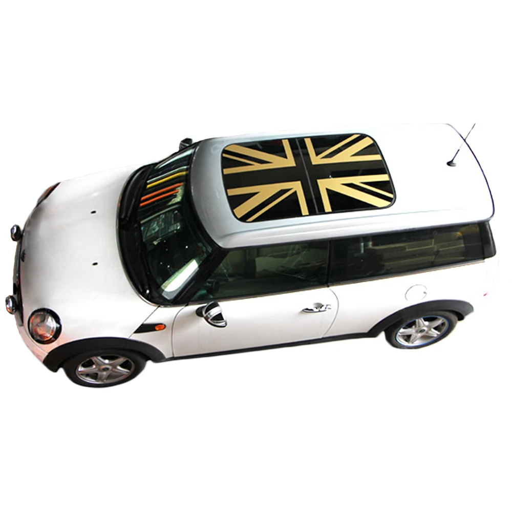 Наклейка на крышу автомобиля люк Окно Зонт наклейки пленки для Mini Cooper One S JCW R50 R53 R55